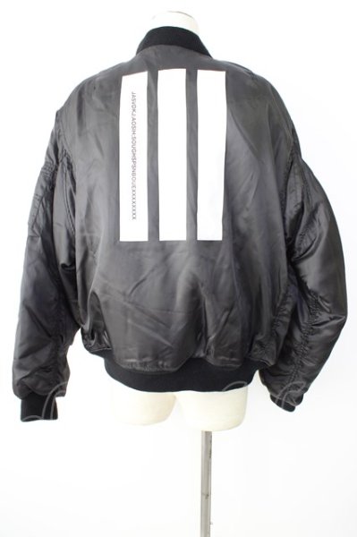 画像2: 京 ジャケット.MA-1ジャンパー /ブラック/M T-22-11-18-015-KY-ou-KN-ZT-M128 (2)