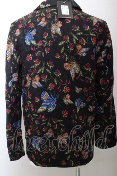 画像3: ALTER VENOMV ジャケット.総柄テーラード /ブラック/L O-22-11-21-037-AL-ja-YM-ZT048 (3)