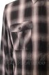 画像2: semantic design シャツ.比翼チェック /ブラック/L O-22-11-21-075-se-sh-YM-ZT340 (2)