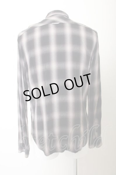 画像3: semantic design シャツ.比翼チェック /ブラック/L O-22-11-21-075-se-sh-YM-ZT340 (3)