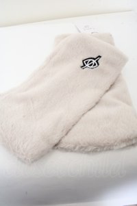 KRY clothing アームウォーマー.OJISAN /アイボリー/ O-22-11-21-004-KR-za-YM-ZT344
