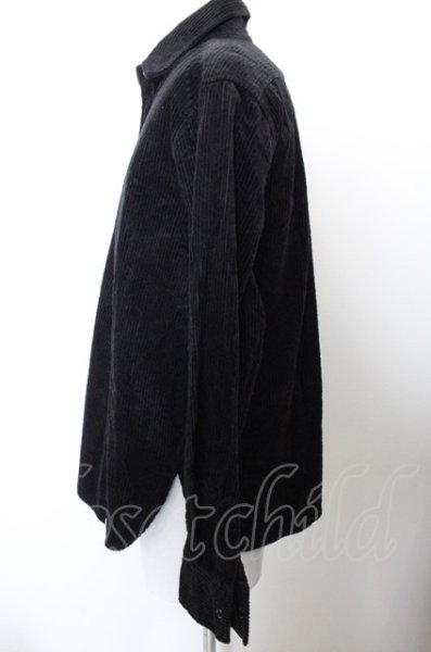 画像2: VANQUISH シャツ.コーデュロイ /ブラック/M O-22-11-24-043-VA-sh-YM-ZT179 (2)