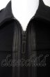 画像2: GalaabenD ジャケット.バッファロー切り替えヘビーメルトンA-2 /ブラック/l O-22-11-24-016-Ga-ja-YM-ZT490 (2)