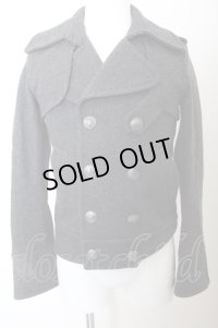 【SALE】GalaabenD コート.ヘビーメルトンP /グレー/m O-22-11-24-018-Ga-ou-YM-ZT492