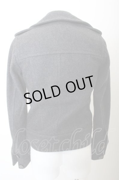 画像3: GalaabenD コート.ヘビーメルトンP /グレー/m O-22-11-24-018-Ga-ou-YM-ZT492 (3)