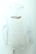 【WINTERセール】VANQUISH パーカー.百花繚乱 /ホワイト/L O-22-11-24-003-VA-to-YM-ZT097