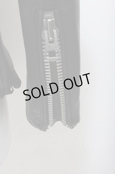 画像2: GOSTAR DE FUGA ジャケット.レザーダブルライダース /ブラック/46 O-22-11-24-027-GO-ja-YM-ZT-M110 (2)