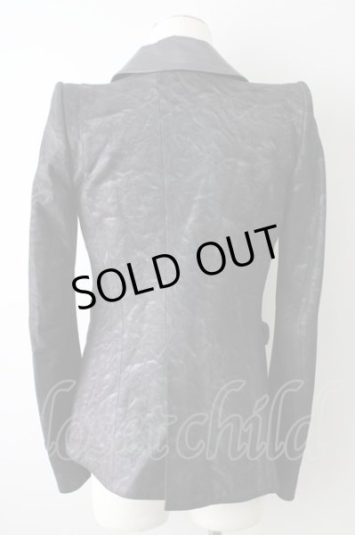 画像2: IFSIXWASNINE ジャケット.JK-W PEAK+SKL /ブラック/1 T-22-11-27-012-IF-ja-KN-ZT-ML014 (2)