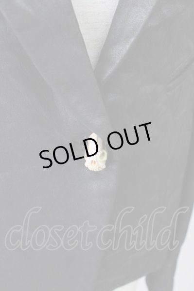 画像3: IFSIXWASNINE ジャケット.JK-W PEAK+SKL /ブラック/1 T-22-11-27-012-IF-ja-KN-ZT-ML014 (3)