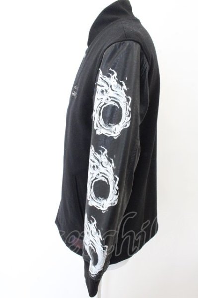 画像3: Zephyren ジャケット.レザースリーブブルゾン /ブラック/M O-22-11-30-033-ET-ja-IG-ZT242 (3)