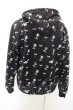 画像4: NieR CLOTHINGジャケット.超防寒裏地もこもこ総柄アウター /ブラック/ O-22-11-30-043-SE-to-IG-ZT157 (4)