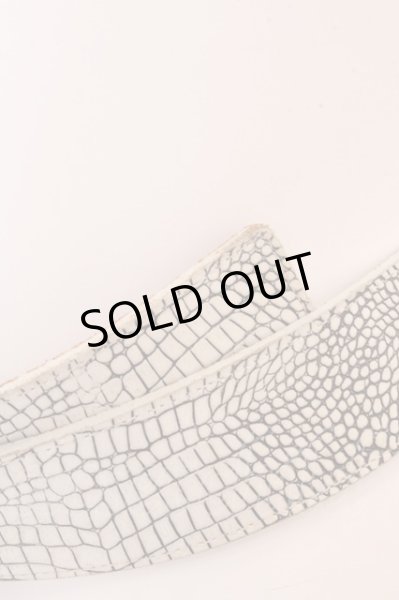 画像3: TORNADO MART ベルト.ツインコブラ /ホワイトｘゴールド/L O-22-12-04-048-TO-za-YM-ZT-ML010 (3)