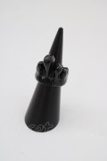 【WINTERセール】Q-pot.×VAMPS リング.ポイズンリング /ブラック/ T-22-12-09-030-QP-rg-KN-ZT068