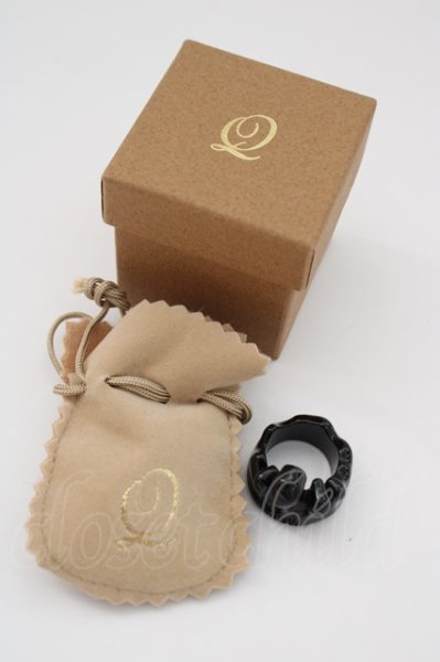 画像3: Q-pot.×VAMPS リング.ポイズンリング /ブラック/ T-22-12-09-030-QP-rg-KN-ZT068 (3)