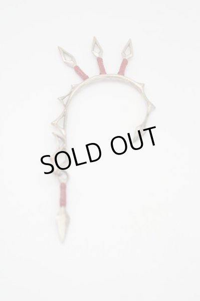 画像2: 1.69[one.rock] イヤーフック.苦無 /シルバ-×レッド/F T-22-12-09-035-ON-ac-KN-ZT494 (2)