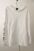【WINTERセール】Moonage Devilment(清春) カットソー.PRINT PULLOVER /ホワイト/46 T-22-12-10-001-Mo-to-YM-ZT085