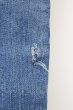 画像4: Moonage Devilment(清春) パンツ.RESOUND CLOTHINGコラボ washed repair skinny /インディゴ/1 T-22-12-10-021-Mo-pa-KN-ZT099 (4)