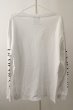 画像2: Moonage Devilment(清春) カットソー.PRINT PULLOVER /ホワイト/46 T-22-12-10-001-Mo-to-YM-ZT085 (2)