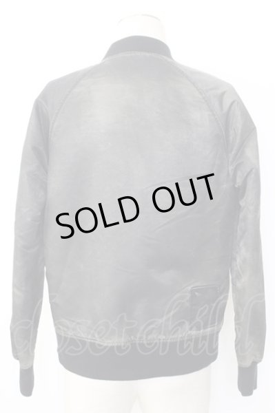 画像2: Moonage Devilment(清春) ジャケット.製品ムラ染め MA-1 /カーキ/46 T-22-12-10-015-Mo-ja-YM-ZT498 (2)