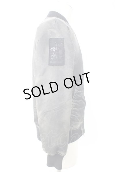 画像4: Moonage Devilment(清春) ジャケット.製品ムラ染め MA-1 /カーキ/46 T-22-12-10-015-Mo-ja-YM-ZT498 (4)