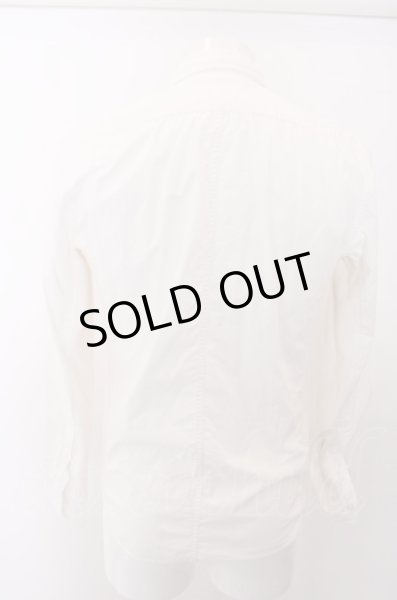 画像4: GOSTAR DE FUGA シャツ.CAZAパッカリングホリゾンタルカラー /ホワイト/44 O-22-12-16-027-GO-sh-YM-ZT365 (4)