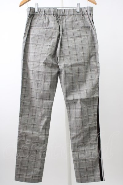 画像2: GOSTAR DE FUGA パンツ.Well done ベロアサイドラインストレッチスラックス /グレーｘブラウン/46 T-22-12-21-028-GO-pa-YM-ZT227 (2)