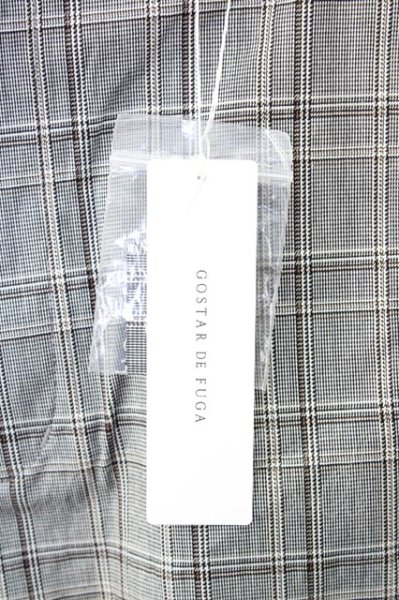 画像4: GOSTAR DE FUGA パンツ.Well done ベロアサイドラインストレッチスラックス /グレーｘブラウン/46 T-22-12-21-028-GO-pa-YM-ZT227 (4)