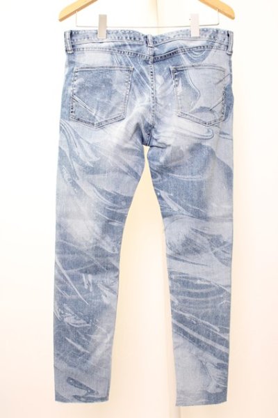 画像2: 【WINTERセール】GOSTAR DE FUGA パンツ.レーザー加工クロップドストレッチスキニー /ライトブルー/46 T-22-12-21-029-GO-pa-YM-ZT227
