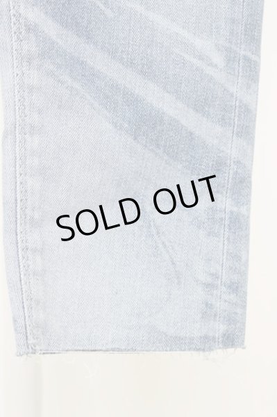 画像6: GOSTAR DE FUGA パンツ.レーザー加工クロップドストレッチスキニー /ライトブルー/46 T-22-12-21-029-GO-pa-YM-ZT227 (6)