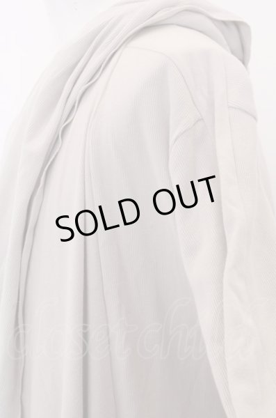 画像3: NO ID. BLACK カーディガン.Cテレコフーデットロングガウン /ライトグレー/1 O-22-12-22-033-NO-ts-YM-ZT004 (3)