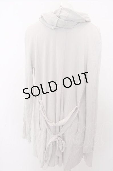 画像4: NO ID. BLACK カーディガン.Cテレコフーデットロングガウン /ライトグレー/1 O-22-12-22-033-NO-ts-YM-ZT004 (4)