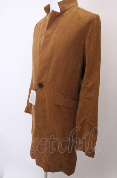 画像3: NO ID. ジャケット.Pスエードスタンドカラーチェスター /ブラウン/1 O-22-12-22-042-NO-ja-YM-ZT115 (3)