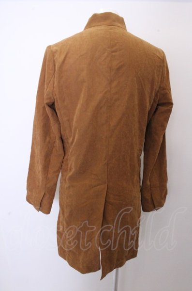 画像5: NO ID. ジャケット.Pスエードスタンドカラーチェスター /ブラウン/1 O-22-12-22-042-NO-ja-YM-ZT115 (5)