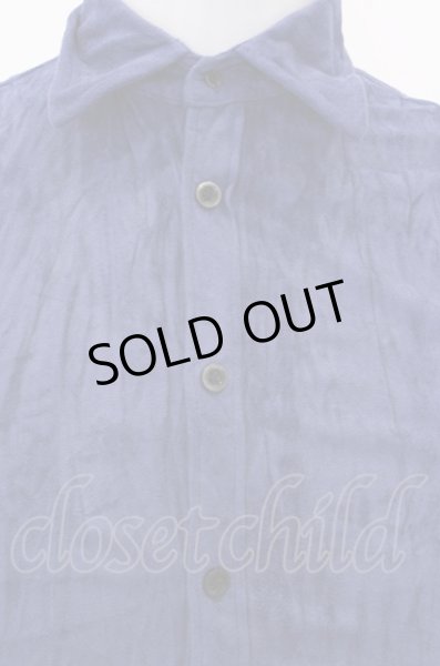 画像2: FUGA シャツ.Windy カラースウェード /ブルー/44 O-22-12-22-050-FU-sh-YM-ZT159 (2)