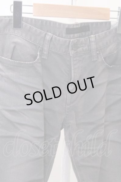 画像2: FUGA パンツ.Sabrina パール加工チノパンツ /グレー/44 O-22-12-22-052-FU-pa-YM-ZT383 (2)