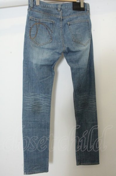 画像2: NO ID. パンツ.soiledデニムタイト /インディゴ/2 O-22-12-26-066-NO-pa-YM-ZT017 (2)