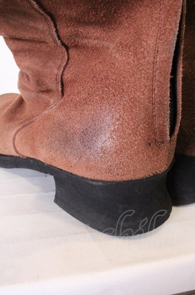 画像3: NO ID. ブーツ.キップスムースバックZIPドレープ O-22-12-26-083-NO-sho-YM-ZT-S006 (3)