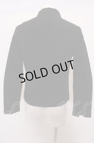 画像2: Moonage Devilment(清春) ジャケット.デニムトラッカー /ブラック/44 O-22-12-26-121-Mo-ja-YM-ZT208 (2)