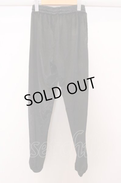 画像2: NieR CLOTHINGパンツ.ベルベット刺繍 /ブラック?グリーン/ O-22-12-26-017-SE-pa-IG-ZT022 (2)