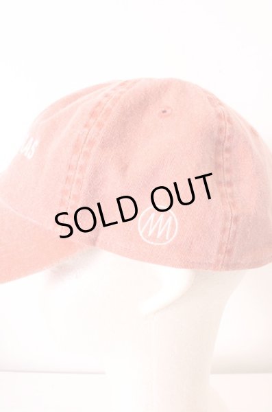 画像2: MARDIGRAS(SADS清春) キャップ.ウォッシュド /ピンク/ O-22-12-26-161-MA-za-YM-ZT196 (2)
