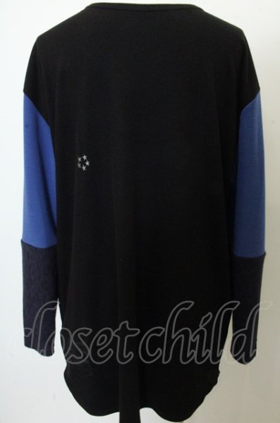 画像2: SMACK ENGINEER カットソー.BI-COLOR 2WAY LONG /ネイビーｘブラック/F O-22-12-26-046-SM-to-YM-ZT018 (2)