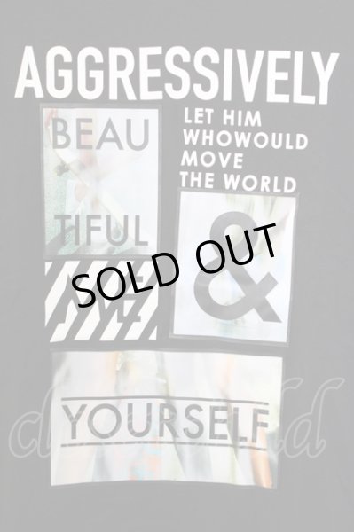 画像3: CavariA カットソー.ガールズフォトクルーネック /ブラック/46 T-22-12-27-021-Ca-ts-KN-ZT388 (3)