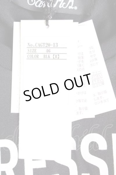 画像6: CavariA カットソー.ガールズフォトクルーネック /ブラック/46 T-22-12-27-021-Ca-ts-KN-ZT388 (6)