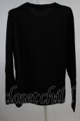 画像2: 【SALE】CavariA カットソー.ガールズフォトクルーネック /ブラック/46 T-22-12-27-022-Ca-ts-YM-ZT388 (2)