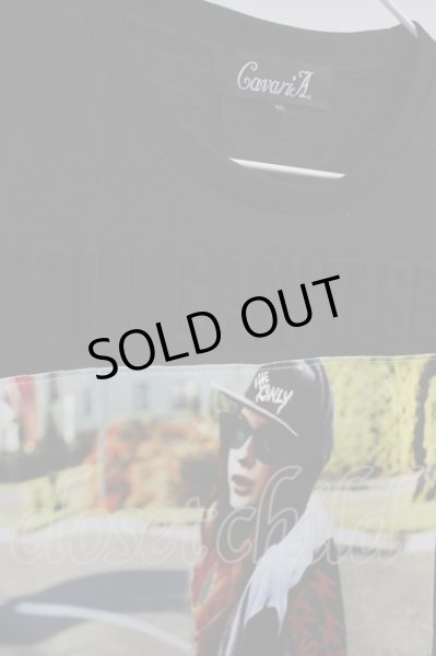 画像3: CavariA カットソー.ガールズフォトクルーネック /ブラック/46 T-22-12-27-022-Ca-ts-YM-ZT388 (3)