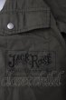画像4: JACKROSE シャツ.ロゴプリントコットン /カーキ/3 T-22-12-27-009-JA-sh-YM-ZT434 (4)
