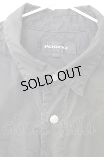 画像3: JACKROSE シャツ.ロゴプリントコットン /ブラック/3 T-22-12-27-015-JA-sh-YM-ZT195 (3)