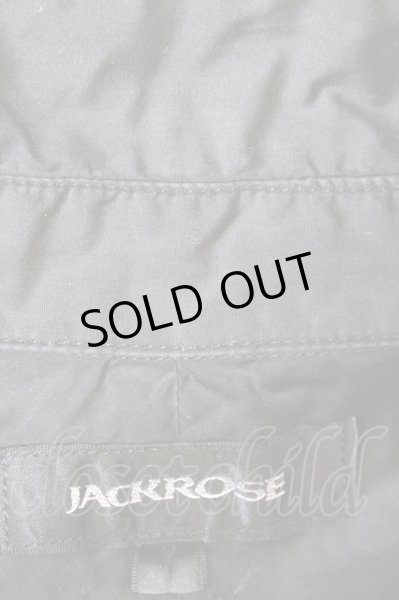 画像6: JACKROSE シャツ.ロゴプリントコットン /ブラック/3 T-22-12-27-015-JA-sh-YM-ZT195 (6)