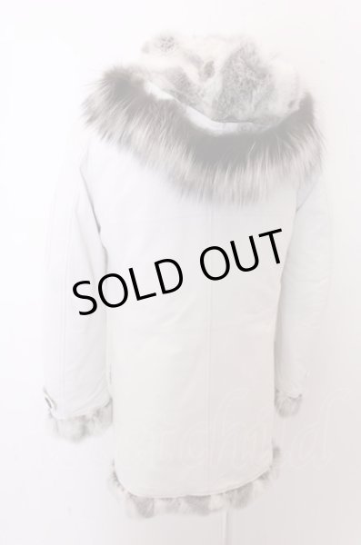 画像2: TORNADO MART コート.ファーコンビN-3B /ホワイト/M O-22-12-28-030-TO-ou-YM-ZT-M112 (2)