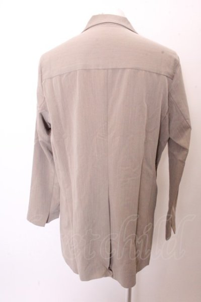 画像2: NO ID. BLACK ジャケット.ダブルブレストシャツ /ベージュ/1 O-22-12-30-107-NO-ja-YM-ZT149 (2)